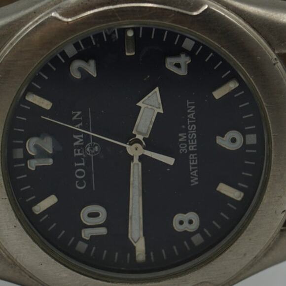 Coleman Analog Quartz Watch 30M WR Mens New Battery - Picture 5 of 6